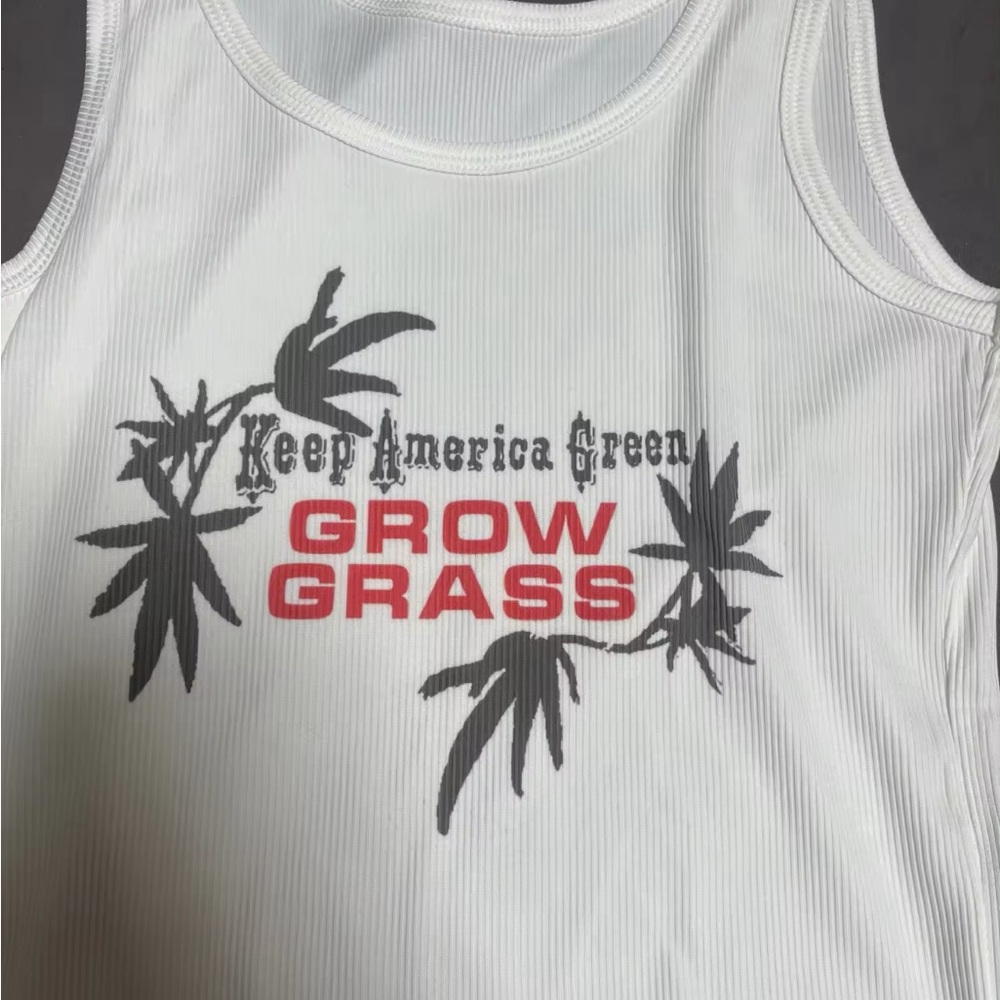 Graphic tank top
